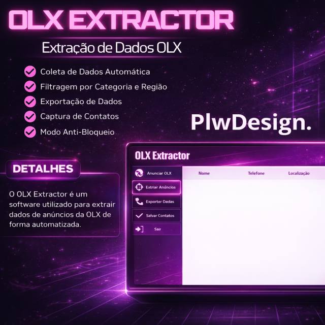 OlxExtractor V2.0.0 – Extraia milhares de números diretamente dos anúncios OLX