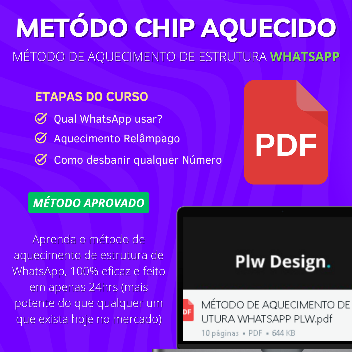 MÉTODO DE AQUECIMENTO DE ESTRUTURA WHATSAPP