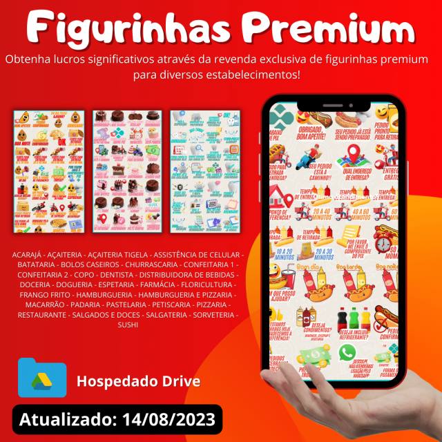 Pack de Figurinhas Premium para WhatsApp