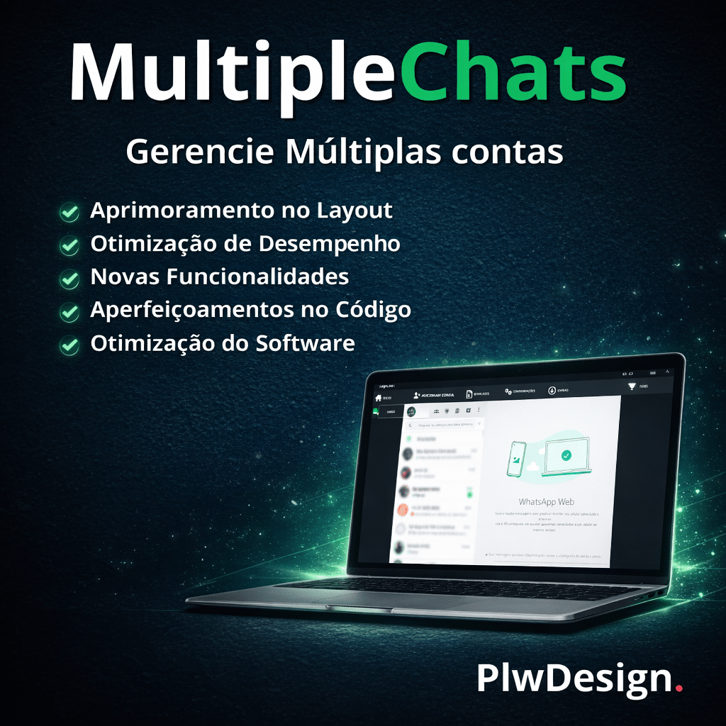 MChats- Conecte Múltiplas Contas do WhatsApp no Mesmo Computador