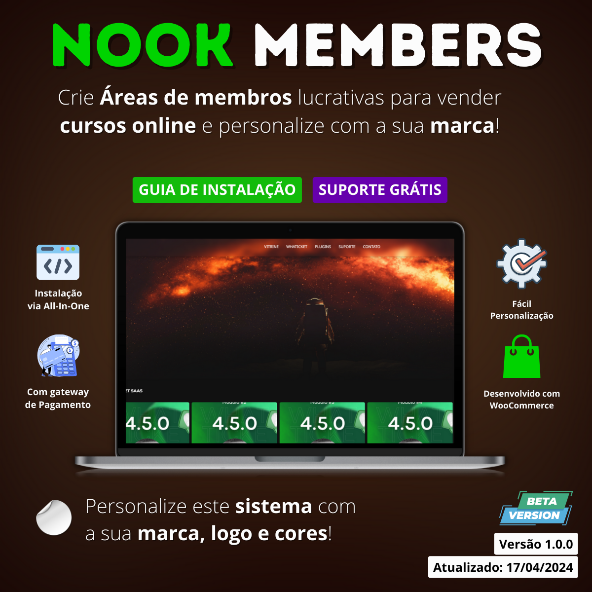 Script WordPress para Área de Membros e Venda de Cursos Online White Label 2024