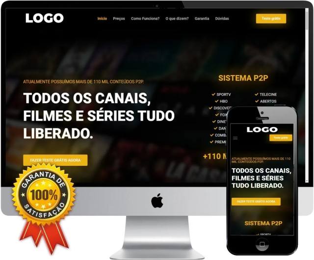 Script para Site de IPTV Completo WordPress Modelo Responsivo 2023
