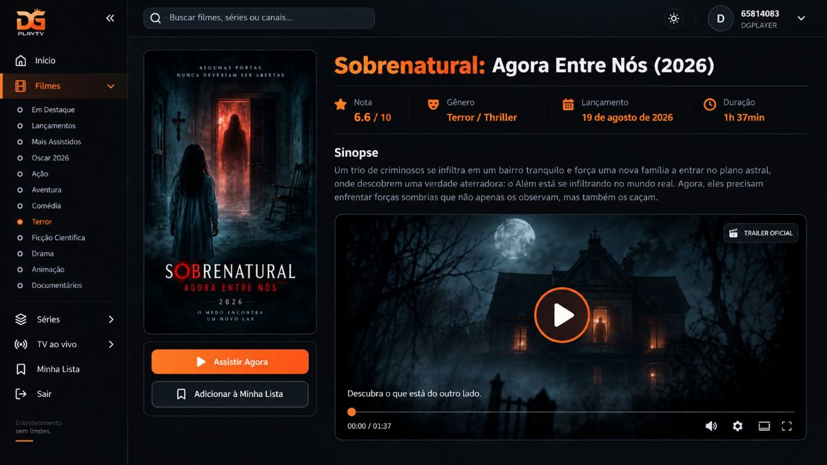Sistema Web para IPTV com Painel Administrativo, White Label e Renovação PIX