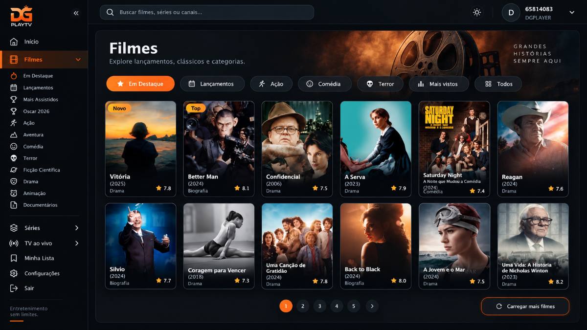 Sistema Web para IPTV com Painel Administrativo, White Label e Renovação PIX