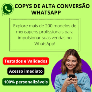 Copys de alta conversão para WhatsApp