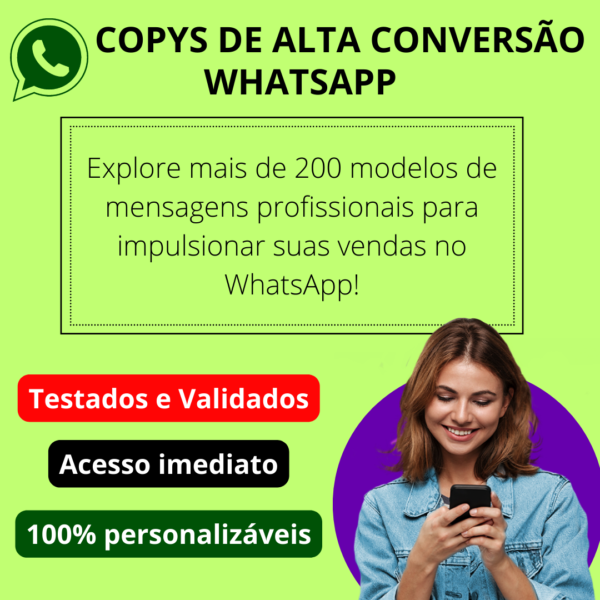 Copys de alta conversão para WhatsApp