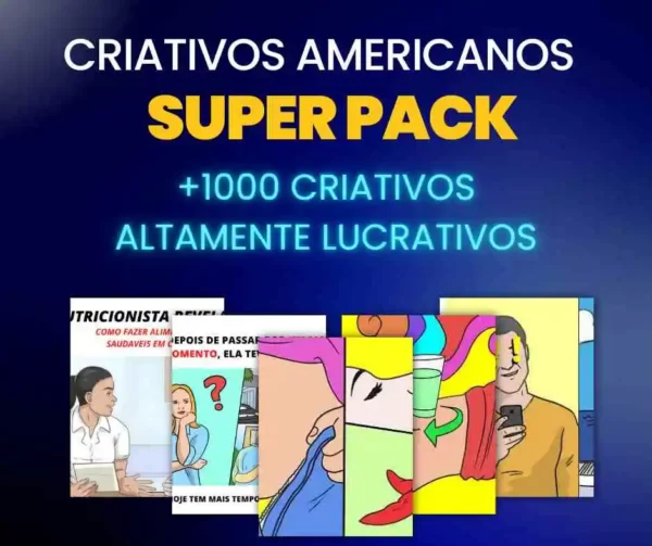 PACK DE CRIATIVOS AMERICANOS ALTAMENTE LUCRATIVOS