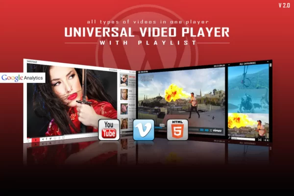 Universal Video Player – YouTube Elementor Plugin