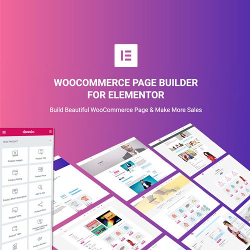 Plugin WooCommerce Page Builder For Elementor