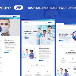 Mecare – Hospital e Saúde WordPress Tema