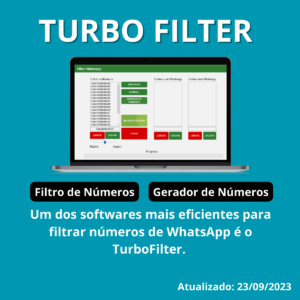 TurboFilter 1.6 Gerador & Filtro de Números de WhatsApp