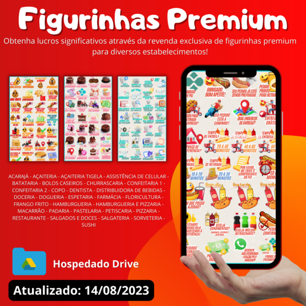 Pack de Figurinhas Premium para WhatsApp