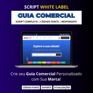 Script para Site de Guia Comercial WordPress White Label