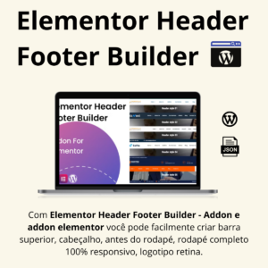 Elementor Header Footer Builder - Construtor de rodapé de cabeçalho Elementor