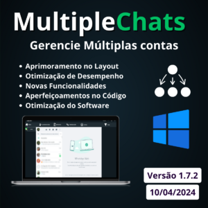 WhatsApp Chats v1.7.2 - Conecte Múltiplas Contas do WhatsApp no Mesmo Computador