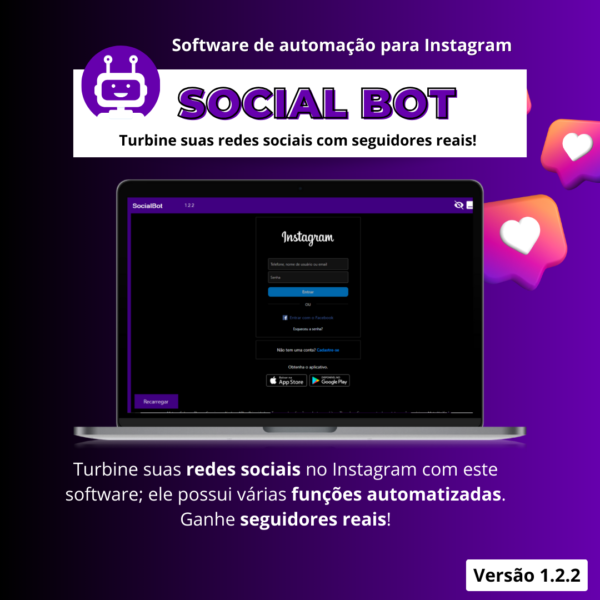 Social Bot – Software para Impulsionar seu Perfil do Instagram
