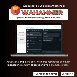 Software WaHammer - Potencialize seu WhatsApp com Aquecimento 2024