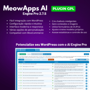 MeowApps AI Engine Pro 2.7.5 – Inteligência Artificial no seu WordPress