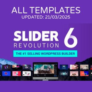 Slider Revolution 6.7.31 WordPress Plugin + Sliders Premium + Addons