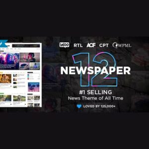 Newspaper 12.7 – Tema WordPress para Sites de Notícias, Revistas e Lojas