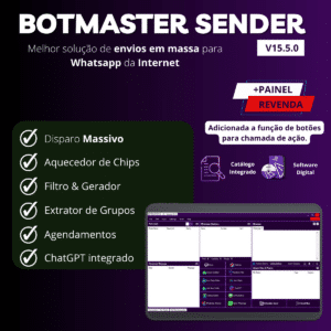 BotMasterID 15.0.0 - Disparador Massivo para WhatsApp 2025