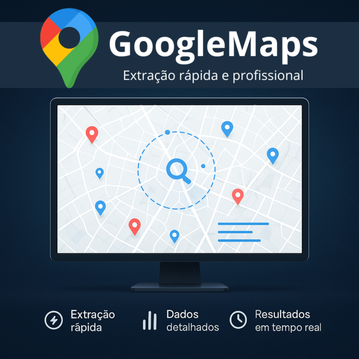 GM Google Map Extractor — Extraia Leads do Google Maps com Um Clique