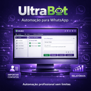 UltraBot – Disparos e Automação para WhatsApp 2026 | Uso Pessoal