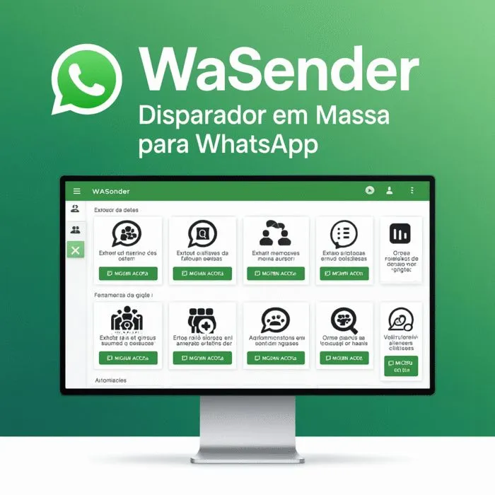 WaSender Software – Disparador em Massa para WhatsApp com Automação Avançada