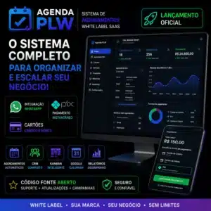 Agenda PLW – Sistema de Agendamentos + Código-Fonte
